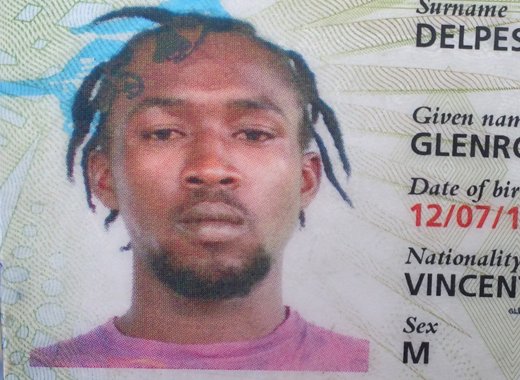 Glenroy Delpesche, one of the men whose body was found in Trois Loups on Thursday. (IWN photo)