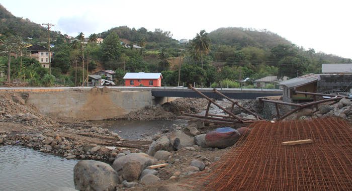 The Hope-Penniston Bridge is the longest in St. Vincent and the Grenadines. (IWN photo)