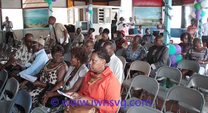A number of residents of Union Island attended the graduation ceremony and witnessed the official launch of Radio Grenadines. (IWN photo)