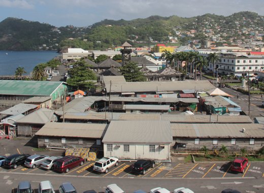 A section of the Reclamation Site in Kingstown, with Chinatown in the forefront. (IWN photo)
