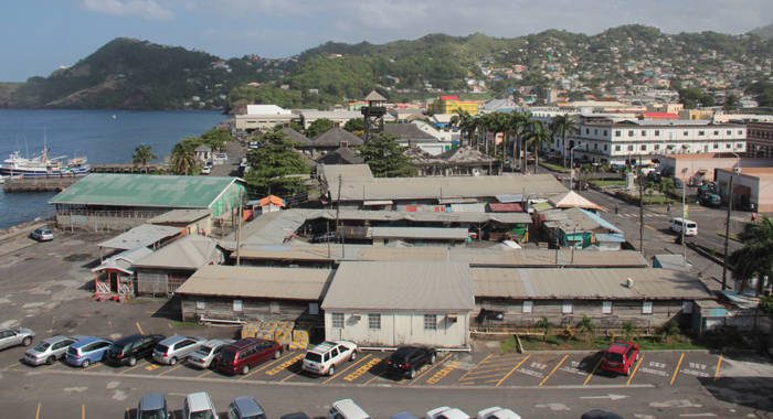A section of the Reclamation Site in Kingstown, with Chinatown in the forefront. (IWN photo)