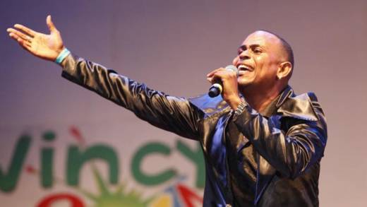 With Fire Empress out of the competition, will "Man Zangie"  return to SVG's calypso dominance this year? He has to earn a pick in tonight' semis. (Photo: Oris Robinson)