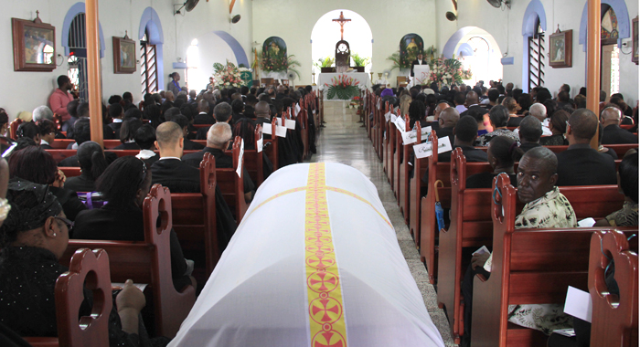 Nicole Sylvesters funeral 2