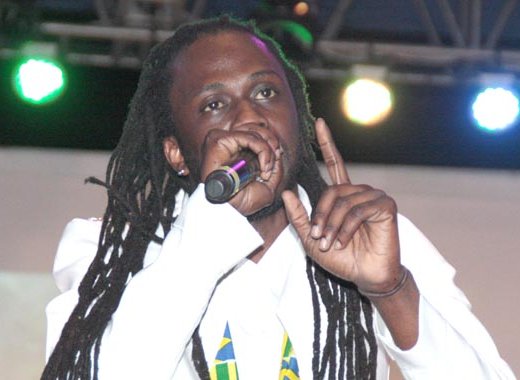 Skinny Fabulous during his winning Ragga Soca finals performance in 2016. (Photo: Zavique Morris-Chance/IWN)