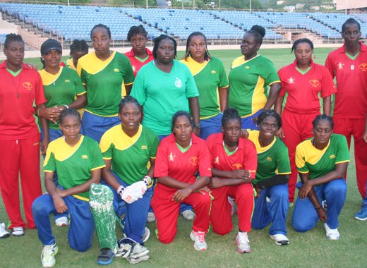 The Southern Windwards Women's Cricket squad.