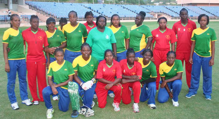 The Southern Windwards Women's Cricket squad.