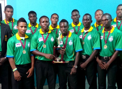 The victorious Vincentian team.