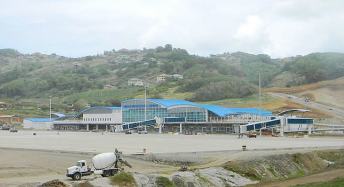 The US$37 million terminal building at Argyle. 