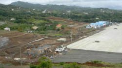 Construction of Argyle Int'l Airport began seven years ago. (Photo: Friends of Argyle Int'l/Facebook)