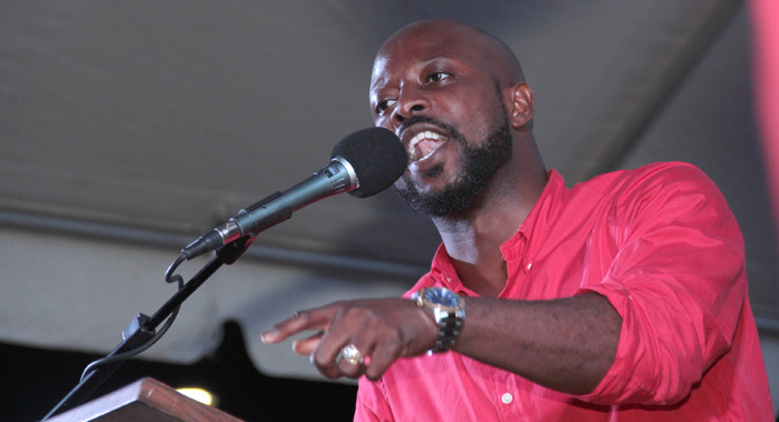 Carlos James, ULP candidate for North Leeward. (IWN file photo)