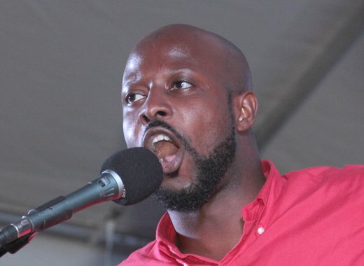 Carlos James, ULP candidate for North Leeward. (IWN photo)
