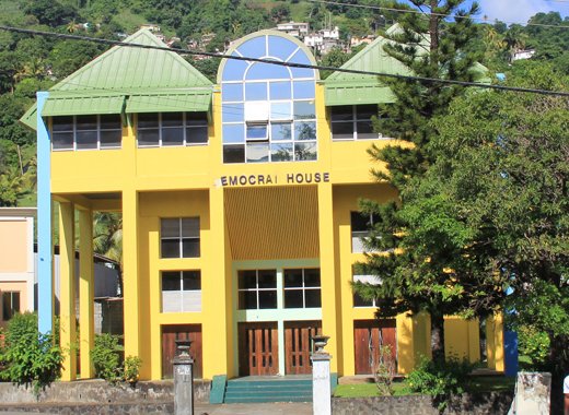 The New Democratic Party's headquarters, Democrat House. (IWN file photo)