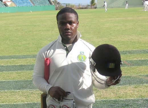Donwell Hector is staying on the sidleine. (Photo: E. Glenford Prescott)