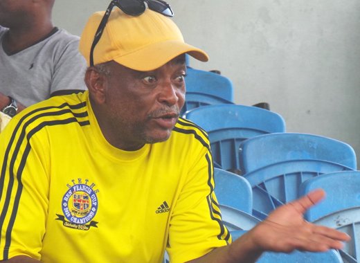 Track and field coach Michael "Mercy" Ollivierre. (Photo: E. Glenford Prescott)