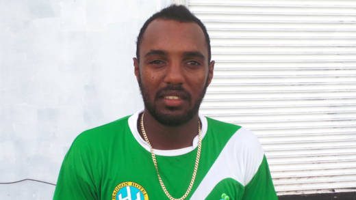 SVG went in search of quick runs , led by Sunil Ambris (52). (Photo: E. Glenford Prescott)