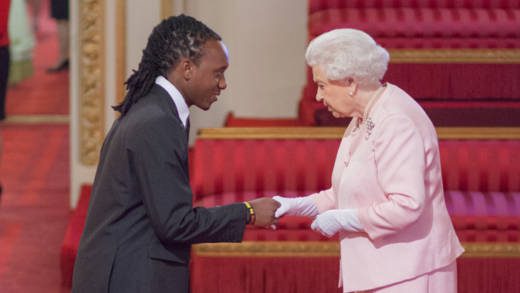 Vincentian Kenville Horne received his award from Queen Elizabeth in June.