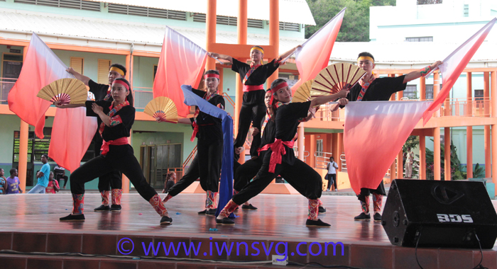 Taiwan Youth Ambassador perform at the Community College in September. 