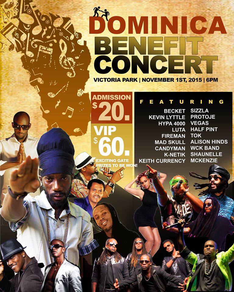 Dominica benefit concert