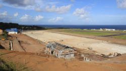 Argyle International Airport, seen here on Oct. 27, 2015, is slated to be completed by year-end. (IWN photo)