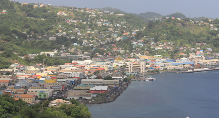 Many of the nation's private sector enterprises are headquartered in Kingstown, the nation's capital. (IWN photo)