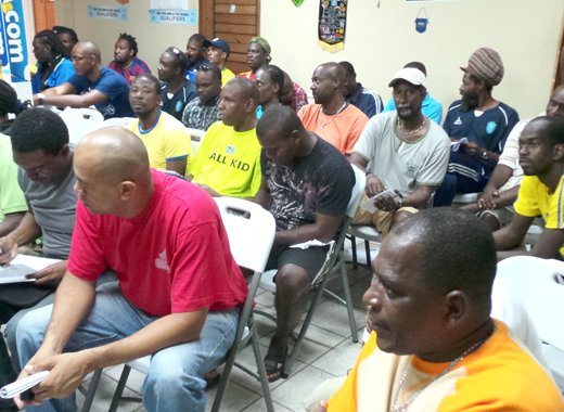 A file photo of an SVGFF meeting.