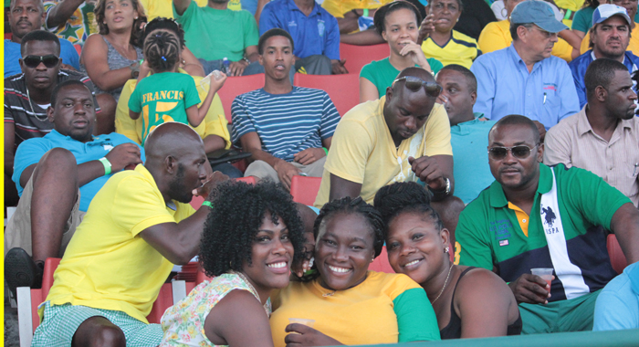 Expectant fans were quickly disappointed with the performance of the home team. (IWN photo)