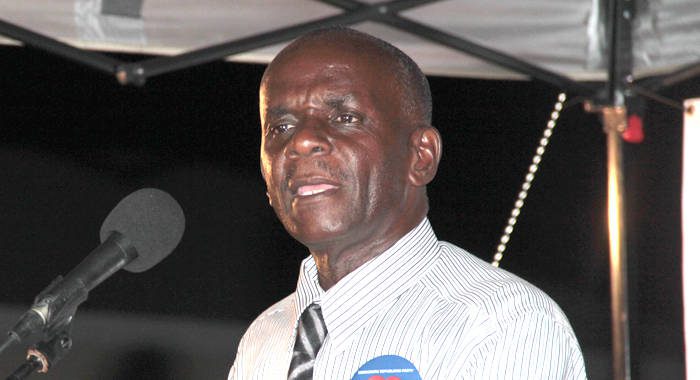DRP candidate for South Leeward, Wendell Parris. (IWN photo)