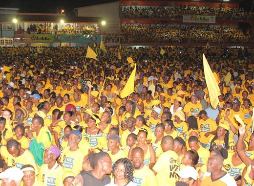 NDP rally