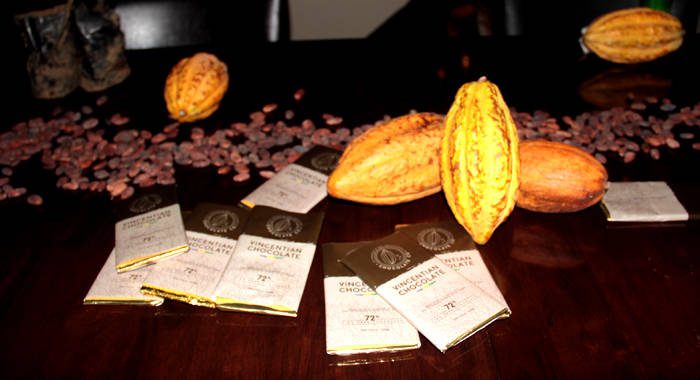 St. Vincent cocoa company chocolate