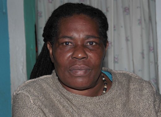 Clorence Collis, mother of murder victim, Anndrea Caruth. (IWN photo)
