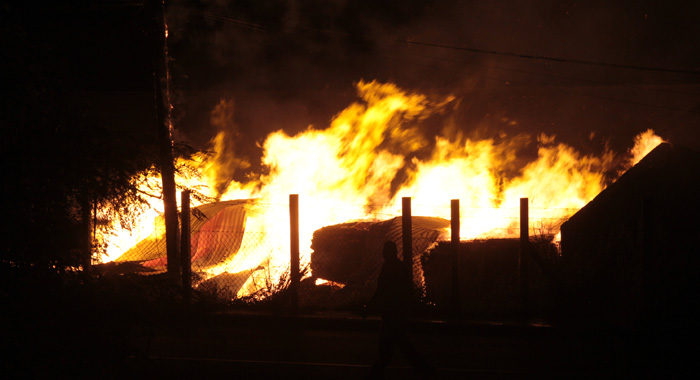 Public Works fire 1