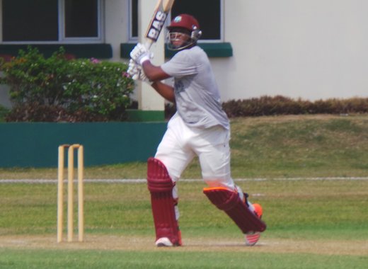 News Spartans Gidron Pope hooks for six during his 44.