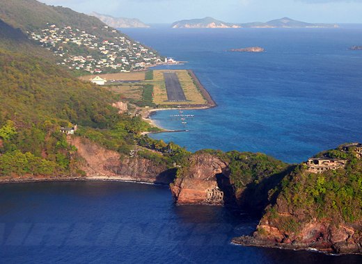 The J.F. Mitchell Airport in Bequia. (Photo: Gianni Deligny/airliners.net file photo)