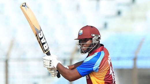 Vincentian cricketer Gidron Pope, a ruthless ball beater. (Internet photo)