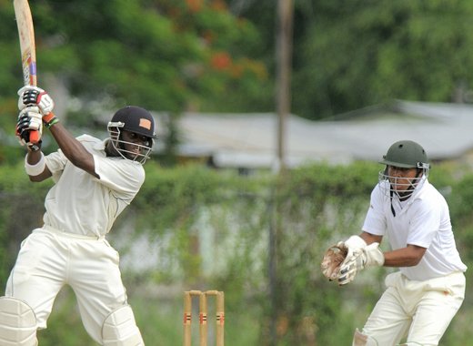 Gidron Pope drives during a local match. (Photo: Brooks LaTouche)