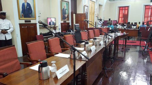 Opposition lawmakers boycotted the sitting of Parliament this week. (Photo: Lance Neverson/Facebook)