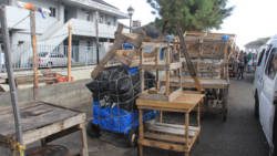 Pallet wood furniture will be banned in Kingstown, says Minister of Urban Development, Sen. Julian Francis. (IWN photo)