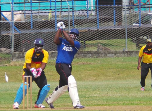 Daron "Chang" Greaves hits over the onside.