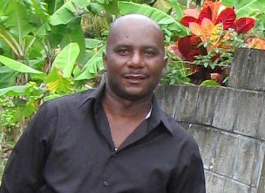 Songwriter and journalist, Ashford Peters.