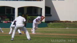 Devon Smith made a fighting century.