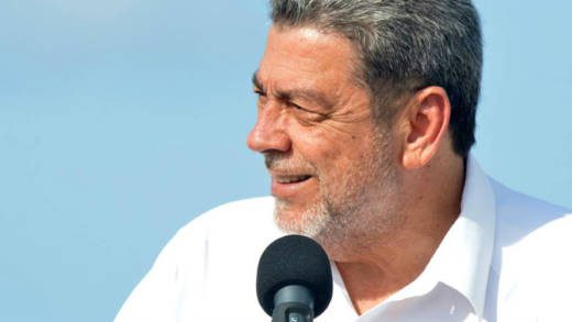 Prime Minister Ralph Gonsalves made the announcement at the wreath-laying ceremony at the Obelisk on Monday. (Photo: Kingsley Roberts/Facebook)
