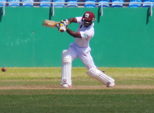 Devon Smith was run out for 26.
