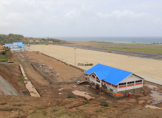 Argyle International Airport on Friday, 1 April 2016. (IWN Photo)