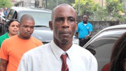 Pastor Nigel Morgan as he arrived in court in April 2016. (IWN photo)