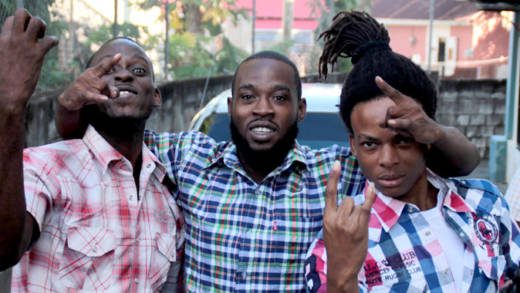 From left: Ekron Thomas, Kemroy Craigg and Derrol Small were freed of a murder charge at the preliminary inquiry stage on Monday. (IWN photo)
