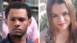 Veron Primus, left, has been charged with the November 2015 murder of Sharleen Greaves, right.