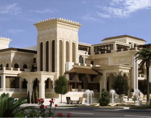 A Qatari palace.