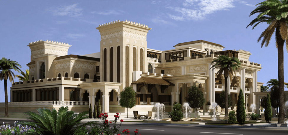 A Qatar palace