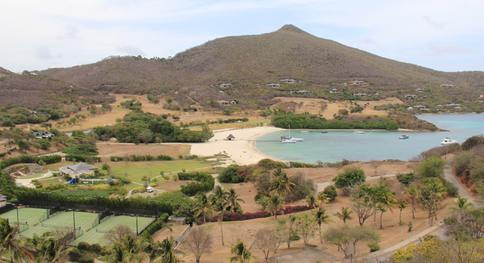 Carenage, another of the beaches in the "developed" north of Canouan. (IWN photo)