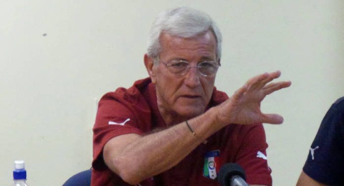 Italian coach Marcello Lippi.